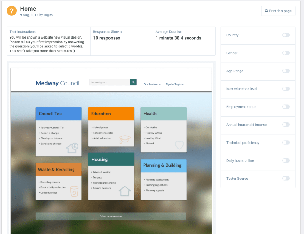 Gathering UI Design Stakeholders Preferences
