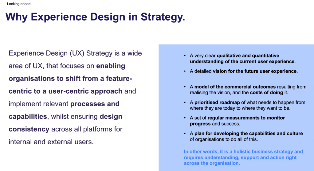 On UX Strategy