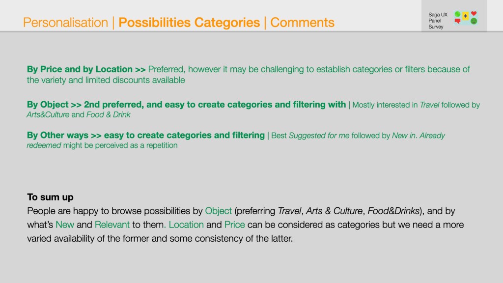 Finally, the study summary with design recommendations